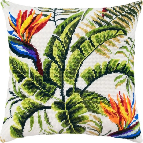 Needlepoint pillow printed - needlepoint,